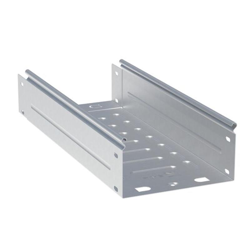 Лоток неперфорированный металлический 80х300x3000-1,5мм (12м) | L8030000-1,5 | EKF — EKF