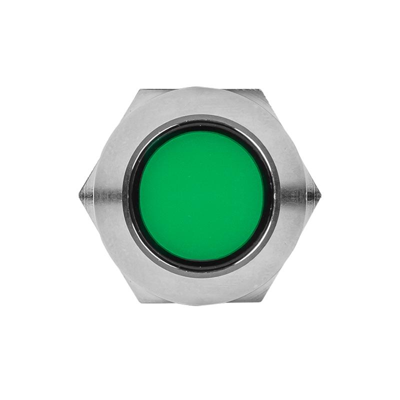 Лампа зеленая сигнальная S-Pro67 19 мм 24В PROxima | s-pro67-322 | EKF — миниатюра 4