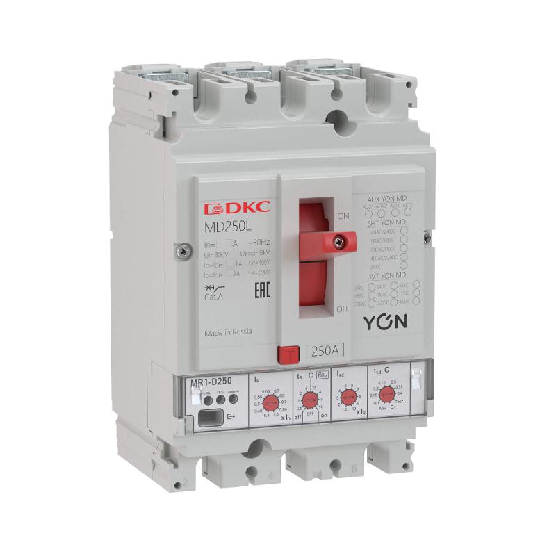 Выключатель автоматический в литом корпусе YON MD100N-MR1 | MD100N-MR1 | DKC — миниатюра 2