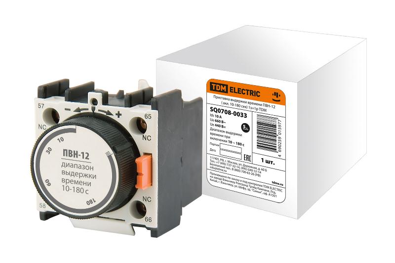 Приставка ПВН-12 ( вкл.10-180 сек ) 1з+1р  | SQ0708-0033 | TDM — TDM ELECTRIC