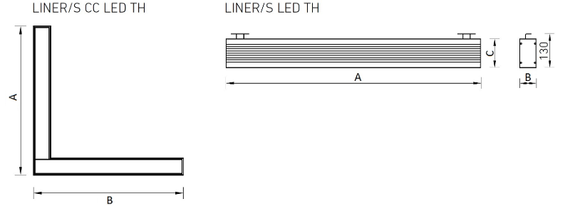 Светильник светодиодный LINER/S DR LED 1200 TH S EM 4000K | 1473000730 | Световые Технологии — миниатюра 3