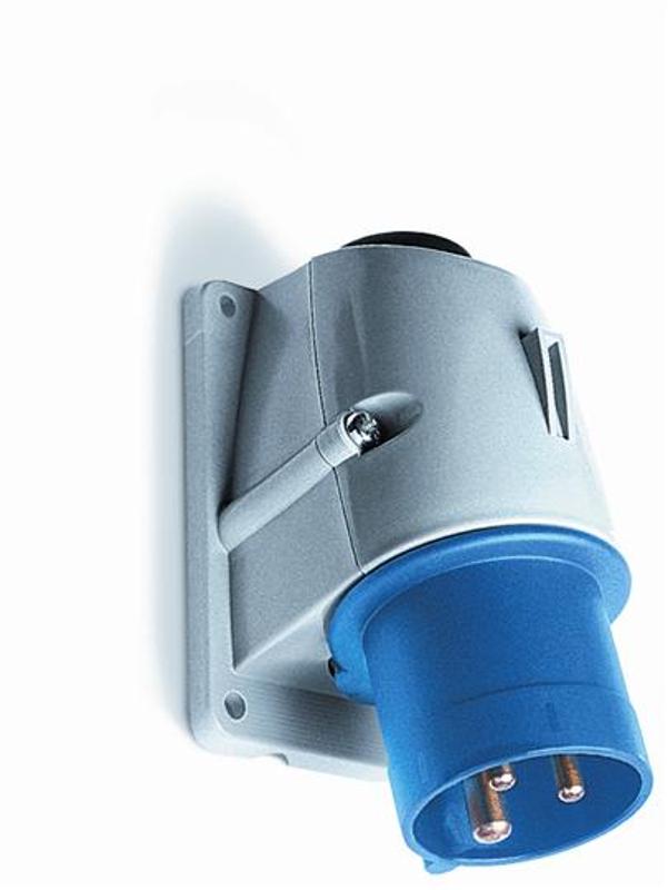 Вилка для монтажа на поверхность 216BS6, 16A, 2P+E, IP44, 6ч | 2CMA193290R1000 | ABB — ABB
