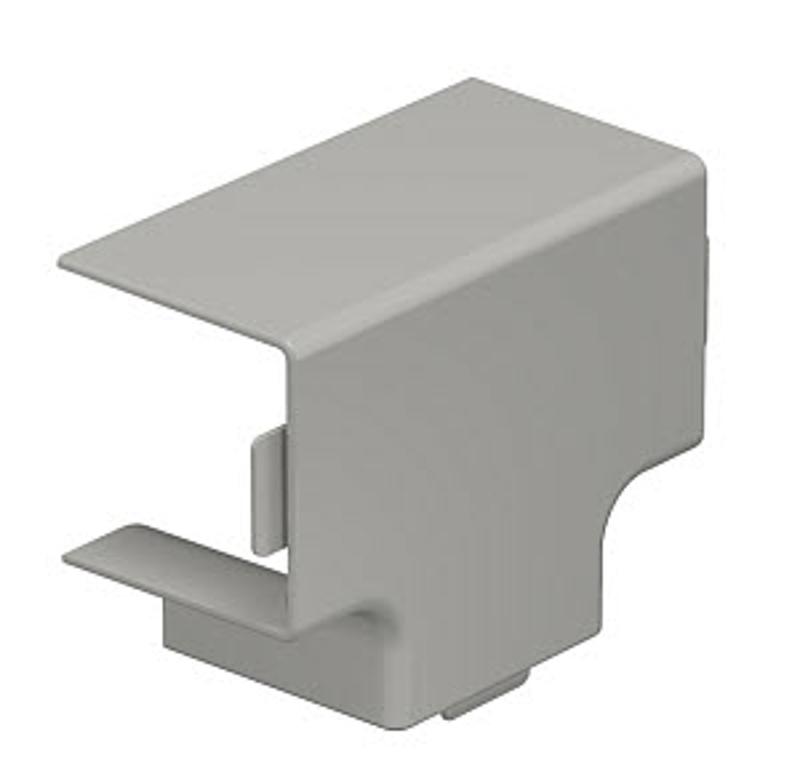 Крышка T-образной секции кабельного канала WDK 40x40 мм (ПВХ,серый) (WDK HT40040GR) | 6158544 | OBO Bettermann — миниатюра 2