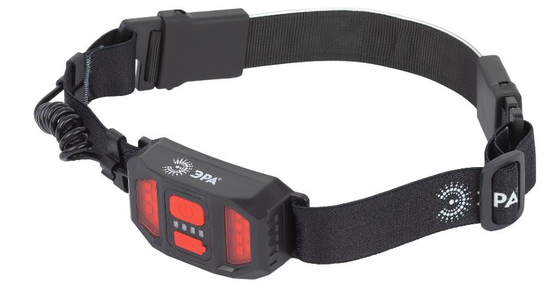Фонарь налобный светодиодный GA-807 "Кибер" аккумуляторный 10Вт COB, 3 режима, miscro USB | Б0054033 | ЭРА — миниатюра 4