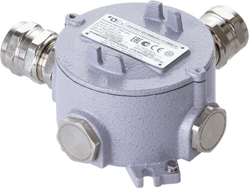 Коробка соединительная взрывозащищенная LTJB-IIC-R6-[LT-B-TS2MA(A/B/C/D)] | 2327000040 | Световые Технологии — Световые Технологии