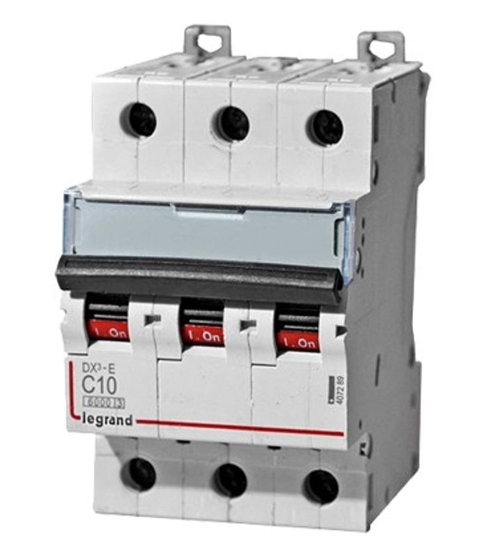 Выключатель автоматический трехполюсный DX3-E 6000 2А C 6кА — миниатюра 2