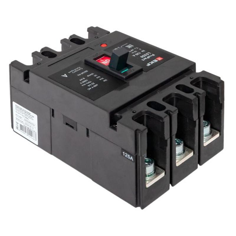 Выключатель автоматический LS250 25кА 3P 125А ProPact | mccb-250-25-3-125-ls | EKF — миниатюра 17
