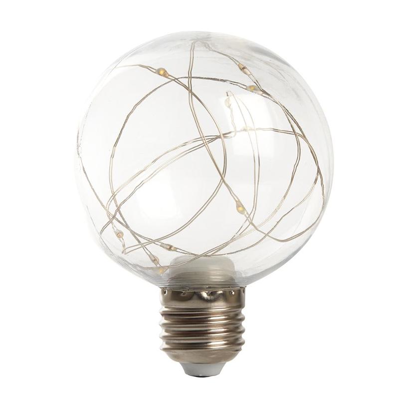 Лампа светодиодная, (3W) 230V E27 RGB G80, LB-381 | 41676 | FERON — миниатюра 2