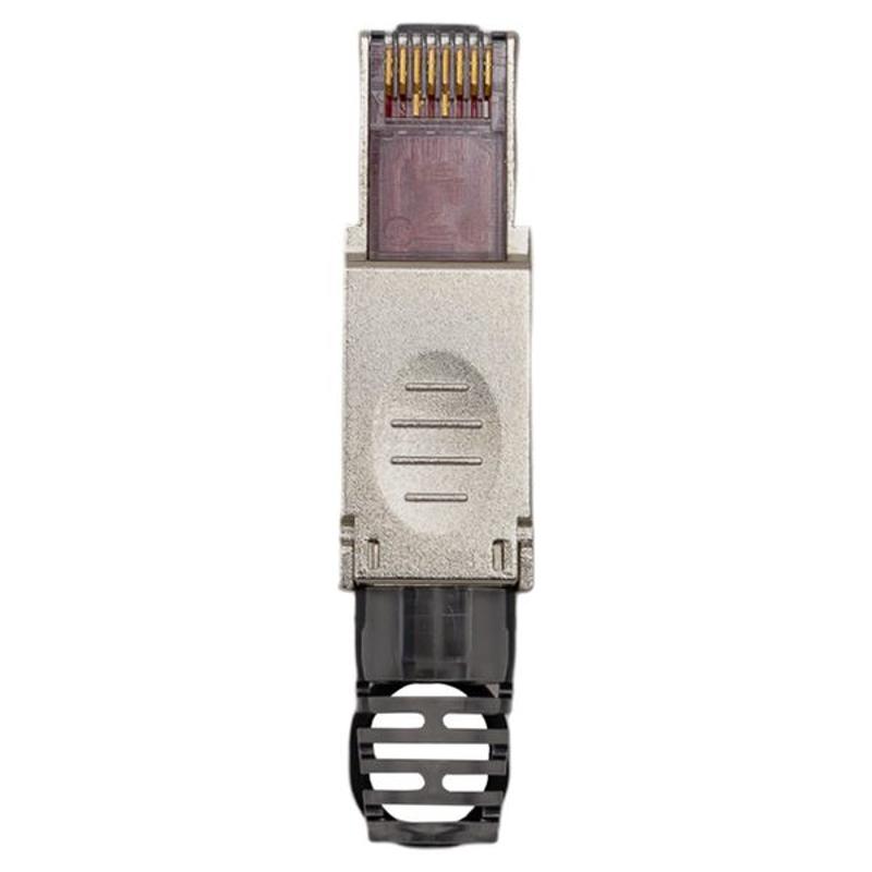 Коннектор TERACOM PRO полевой заделки RJ-45 (8P8C) экранированный STP для кабеля Cat.6A | TRP-PLUG-6ASTP-FST | EKF — миниатюра 17