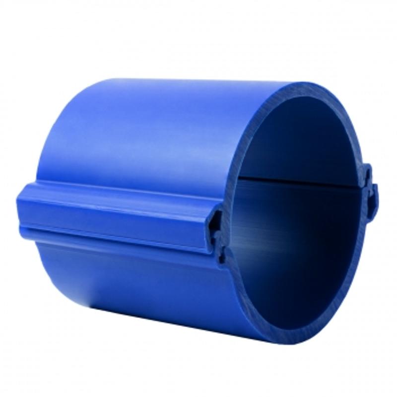 Труба гладкая разборная ПНД 160 мм (750Н), синяя PROxima | tr-hdpe-160-750-blue | EKF — EKF