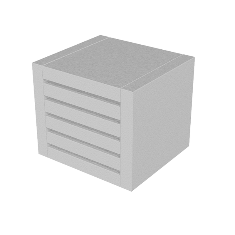 Вентиляционный блок TEHSTRONG VB 100x100x75 (EI 180) | vb10075 | EKF — EKF