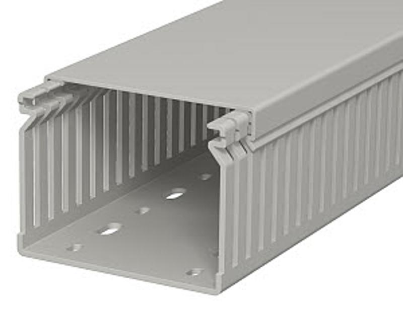 Распределительный кабельный канал LK4 60x80x2000 мм (ПВХ,серый) (LK4 60080) | 6178035 | OBO Bettermann — миниатюра 2