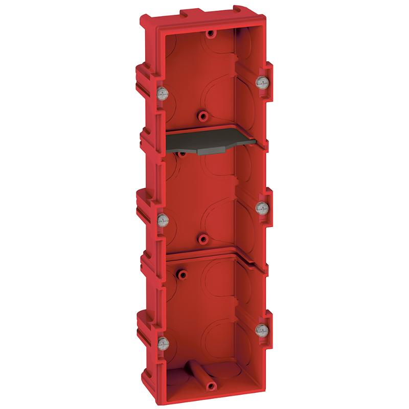 Коробка установочная BATIBOX д/кирп.ст 3п гл.40мм | 080143 | Legrand — Legrand
