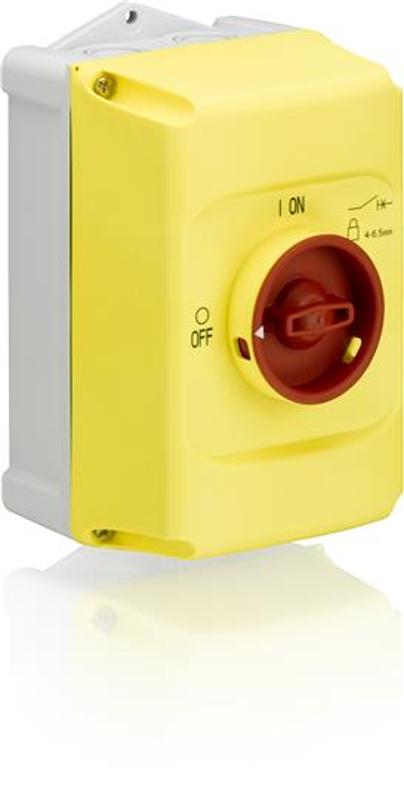 Бокс IB132-Y для MS116/132 IP 65 с желто-красной ручкой управления | 1SAM201911R1011 | ABB — ABB