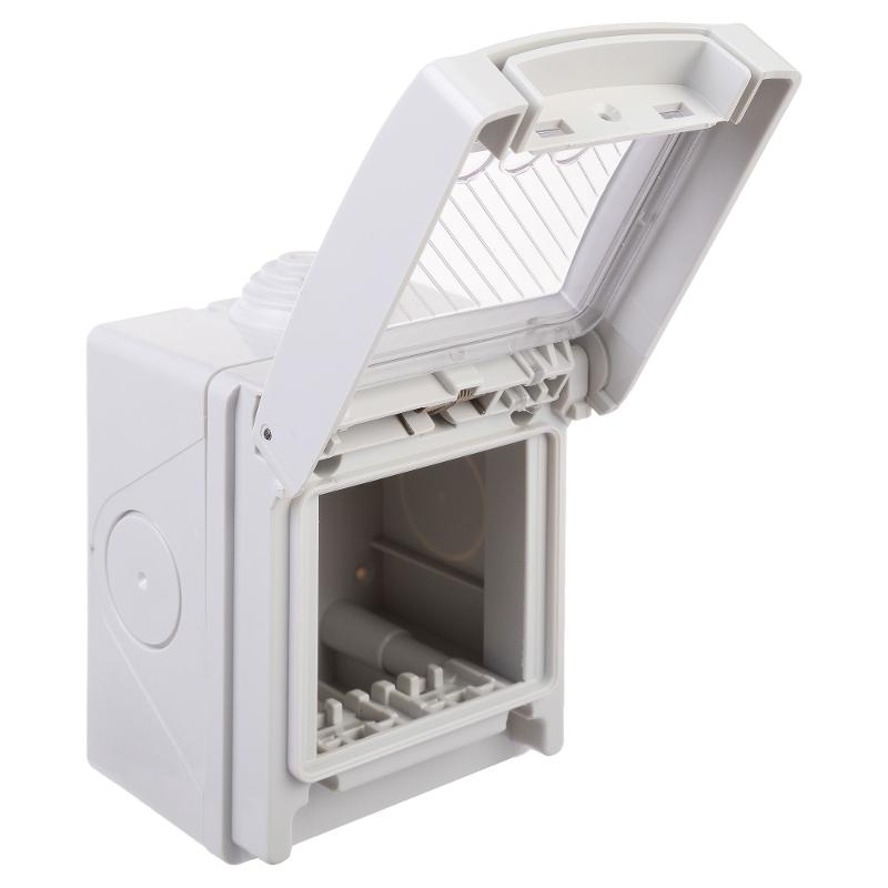 Коробка для настенного монтажа "Avanti", IP55, серая, 2 модуля | 4403932 | DKC — миниатюра 2