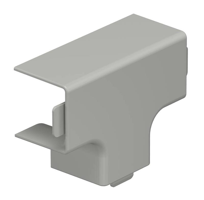 Крышка T-образной секции кабельного канала WDK 25x25 мм (ПВХ,серый) (WDK HT25025GR) | 6158498 | OBO Bettermann — OBO Bettermann
