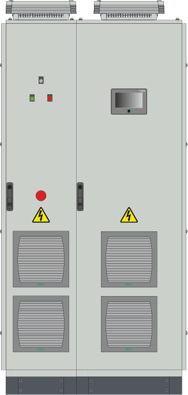 Шкаф управления SEC25ST6SAUT0400 / ПЧ STV630 CABINET 3Ф 400В 250/220 кВт | STV630C25N4L1-C | SE — Systeme Electric