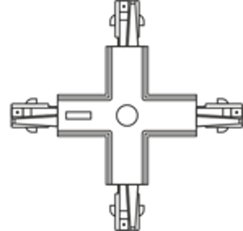 Connector PG X-shaped white | 2909002980 | Световые Технологии — миниатюра 2