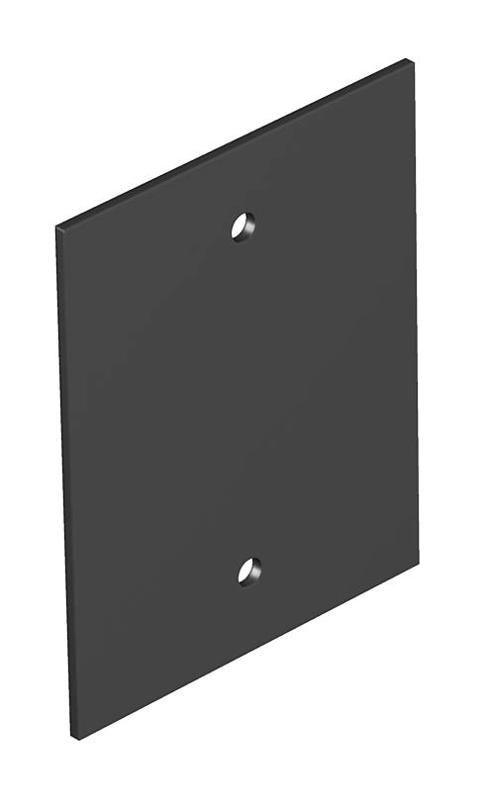 Крышка глухая для напольного бокса Telitank 71x88 мм (ПВХ,черный) (T12L P01S 9011) | 7408108 | OBO Bettermann — OBO Bettermann