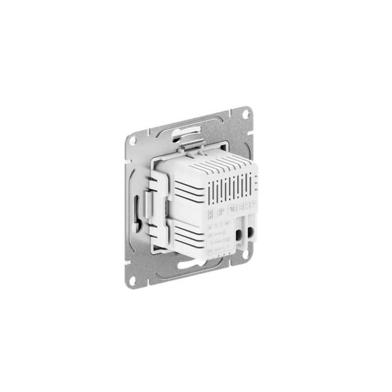 Механизм розетки USB-С, быстрая, белый Эпика EKF | UP1-SOW-USBCF | EKF — миниатюра 5