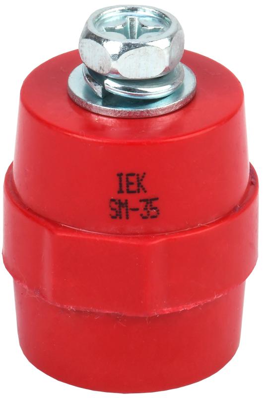 Изолятор SM35 (М8) силовой с болтом  | YIS11-35-10-B | IEK — IEK (ИЭК)