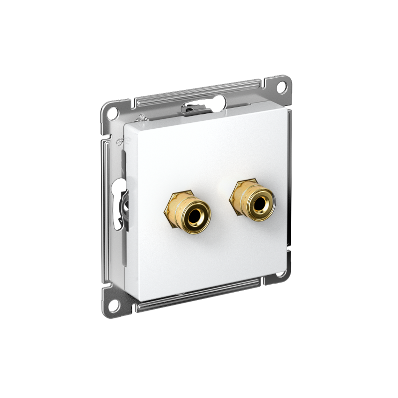 AtlasDesign Лотос АудиоРозетка 2-ая | ATN001387 | SE — Systeme Electric
