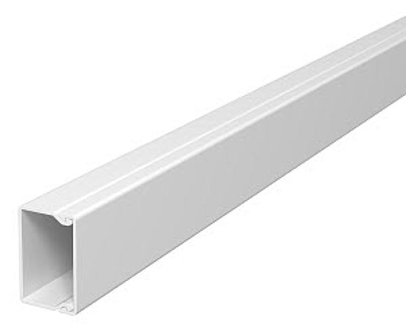 Мини-канал WDK с крышкой 40x40x2000 мм (высота борта 40 мм, крышка 40 мм) ПВХ белый RAL 9010 | 6191126 | OBO Bettermann — OBO Bettermann
