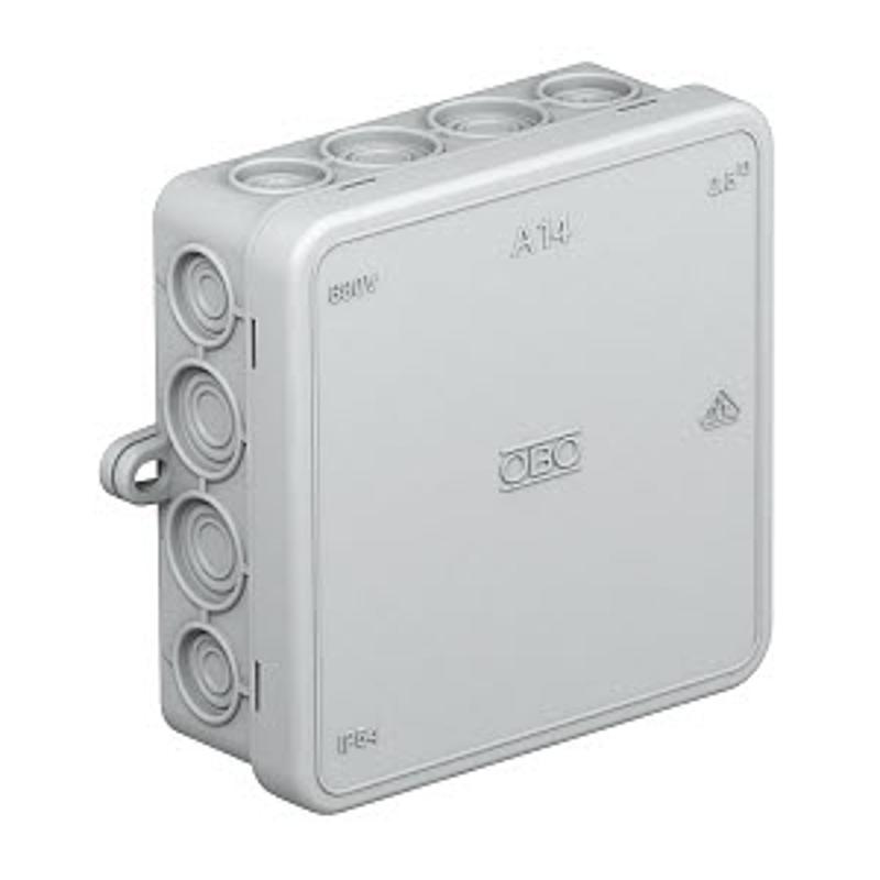 Коробка распределительная A14, 100x100x40 мм, степень защиты IP55 (A 14) | 2000378 | OBO Bettermann — миниатюра 2