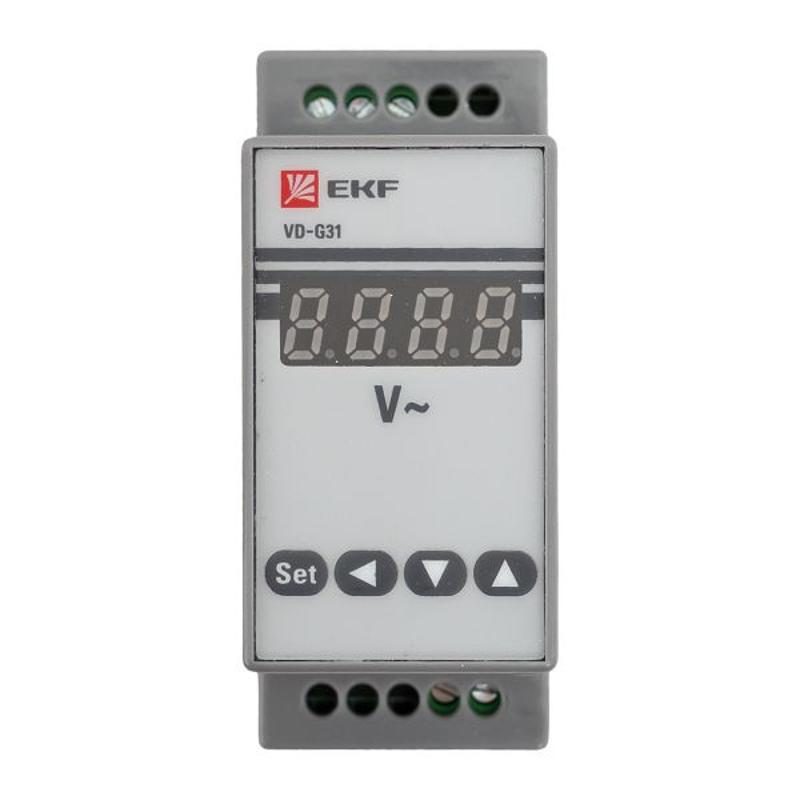 Вольтметр VM-DG31 цифровой на DIN однофазный | vd-g31 | EKF — миниатюра 20
