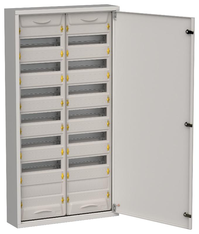 TITAN 5 Корпус металлический ЩРн-168 (2х84) 1085х570х140 IP31 сер | TI5-50-N-2X084-31-7035 | IEK — IEK (ИЭК)
