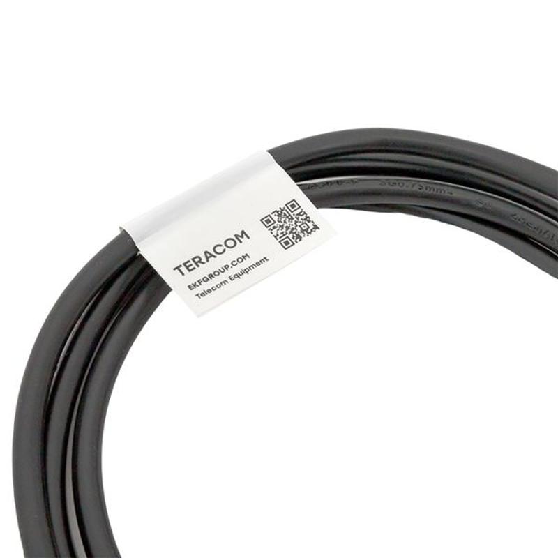 Кабель питания TERACOM для PDU IEC 60320 C13 - CEE 7/7 (Schuko)3x1,5мм2 250В 10A длина 2 м | TRC-PCA-C13-SH-2M | EKF — миниатюра 10