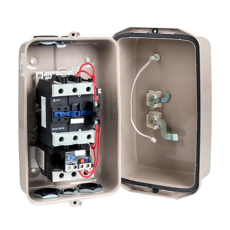 Пускатель в корпусе IP65 КМЭ 95А 230В с РТЭ и индикатором EKF PROxima | ctrp-r-95-230v-led | EKF — миниатюра 9