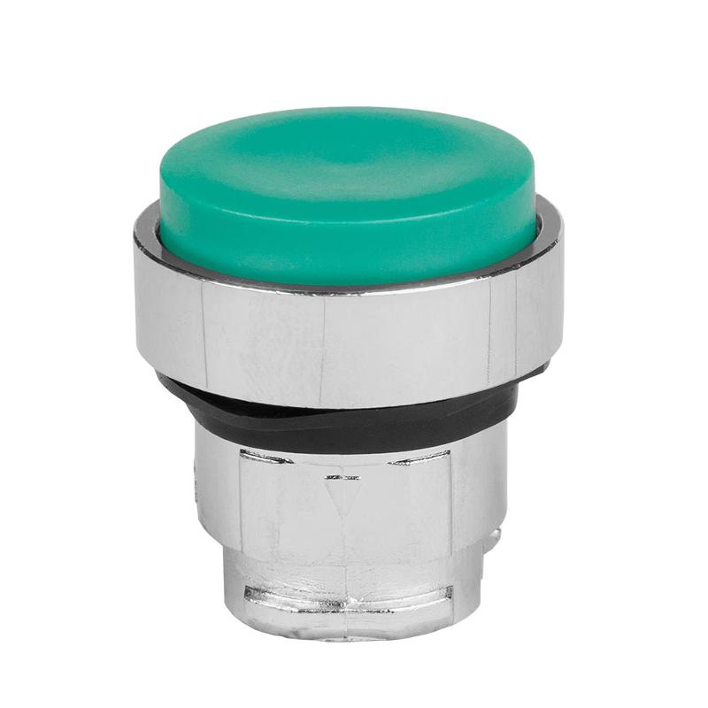 Головка кнопки OptiSignal D22 A4-PJ-3 с выступ толк зеленая металл ZB4BL3 |332247| КЭАЗ — фото 1 | Sento