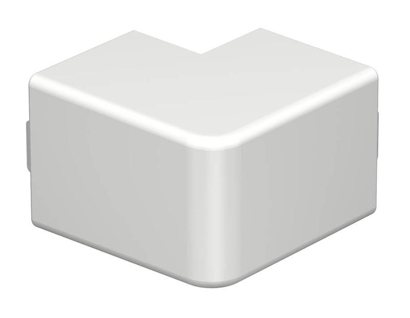 Крышка внешнего угла кабельного канала WDK 40x40 мм (ПВХ,белый) (WDK HA40040RW) | 6192246 | OBO Bettermann — OBO Bettermann
