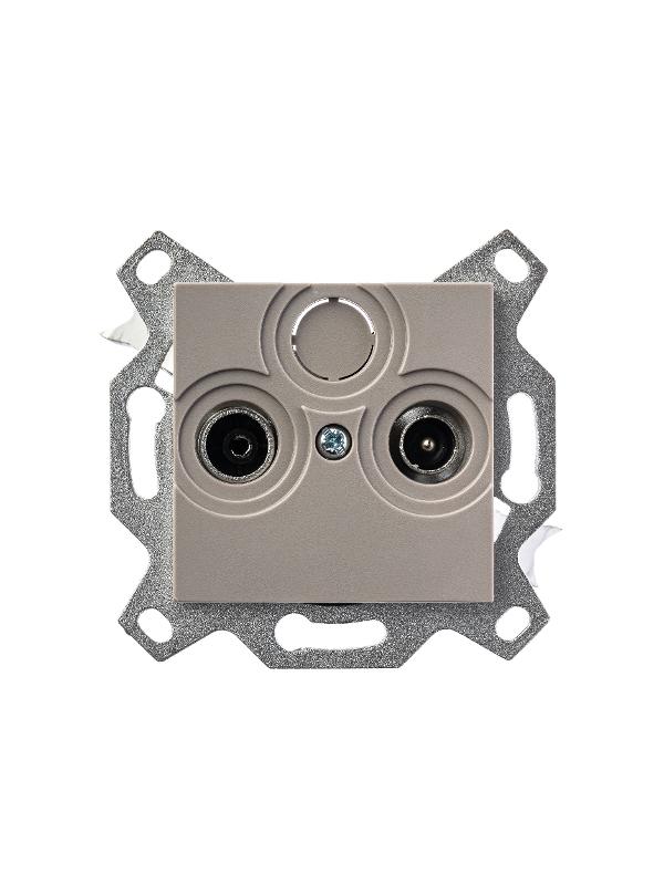ABB Levit Кофе макиато Розетка TV-R проходная 7дБ | 5011H-A03607 18W | 2CHH083607A6018 | ABB — миниатюра 3