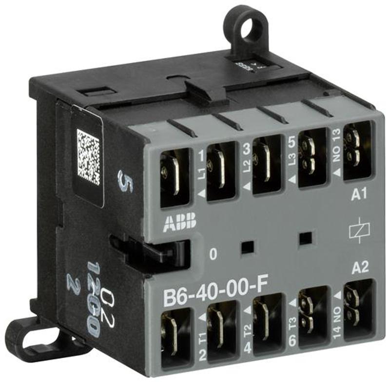 Миниконтактор B6-40-00-F 9A (400В AC3) катушка 110В АС | GJL1211203R8004 | ABB — ABB