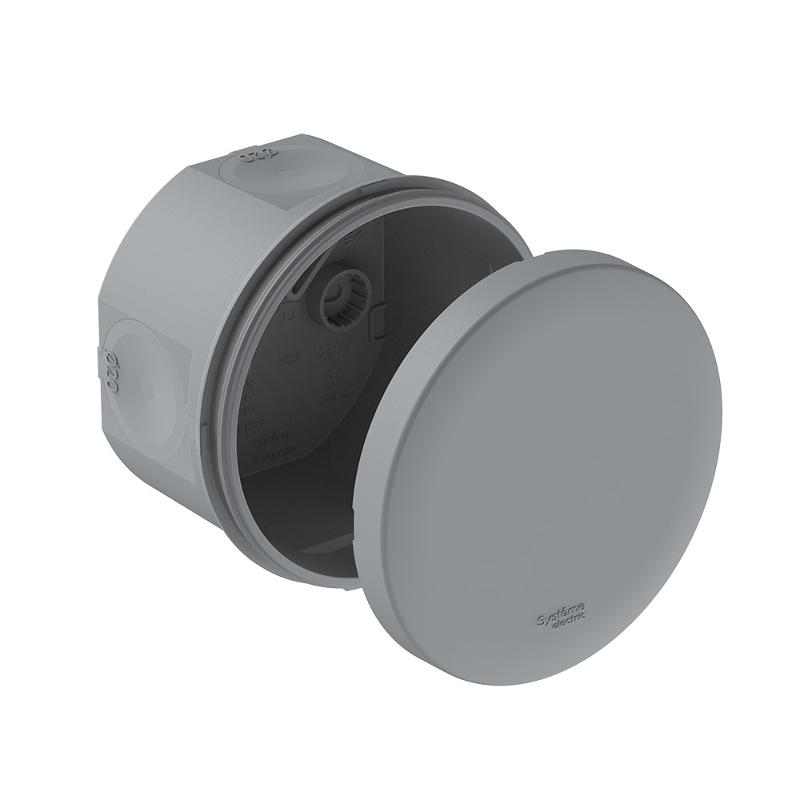 MultiBox Коробка распределительная с мембранными вводами IP66 Ø80x50 Серая (со стикером)| IMT351951 | SE — Systeme Electric