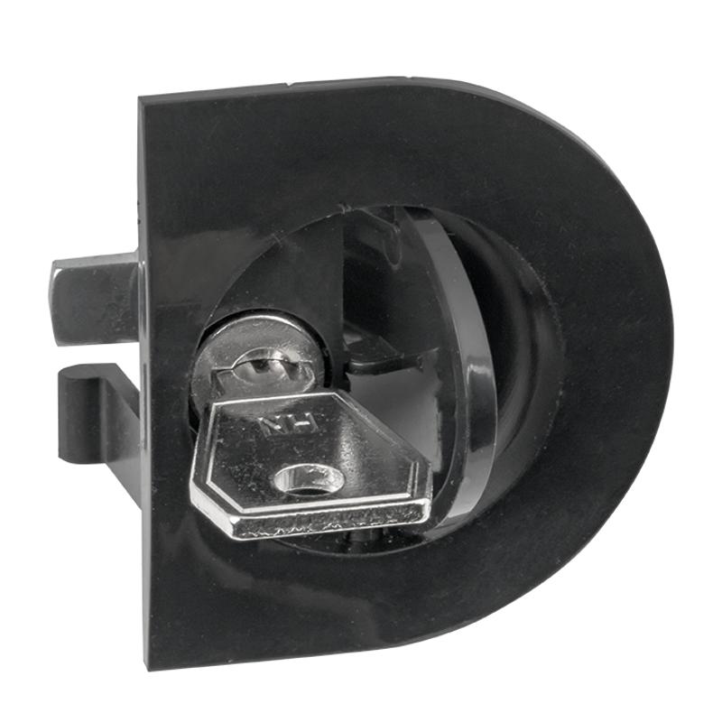 Замок пластиковый черный 30/32-16/13 IP31 EKF PROxima | lock-shrn-ip31 | EKF — миниатюра 2