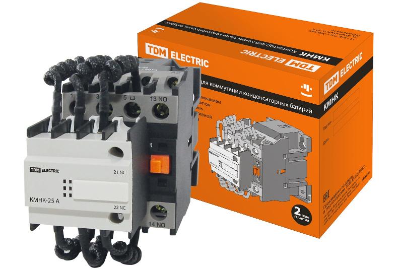 Контактор КМНК-25-230.Б 25кВАр 2НО;1НЗ | SQ2103-0004 | TDM — TDM ELECTRIC