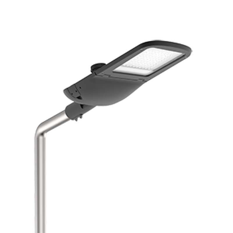 Светильник светодиодный консольный уличный Tornado Road 100 Вт 5000К 1..10V NEMA RAL9005 черный муар | V1-S1-90443-40U32-6610050 | VARTON — фото 1 | Sento