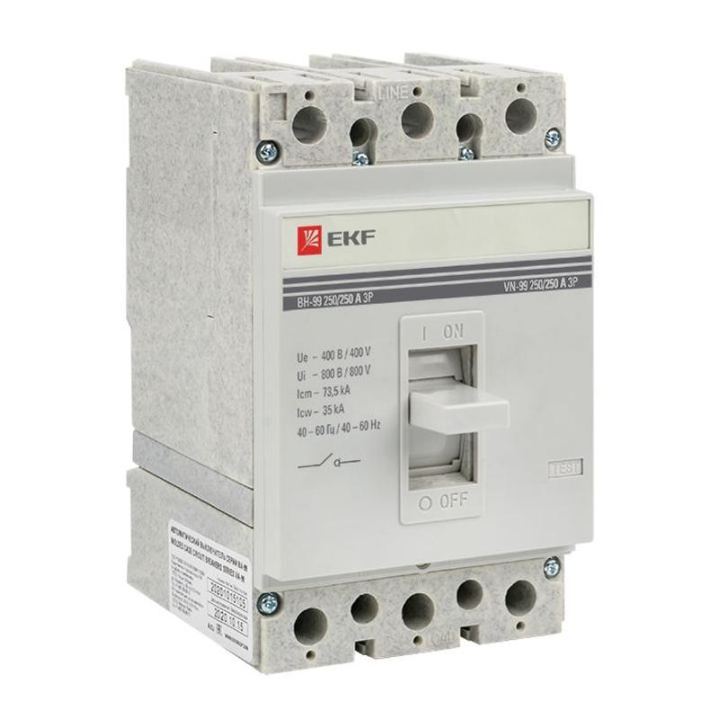 Выключатель нагрузки ВН-99 250/250А 3P EKF PROxima | sl99-250-250 | EKF — EKF