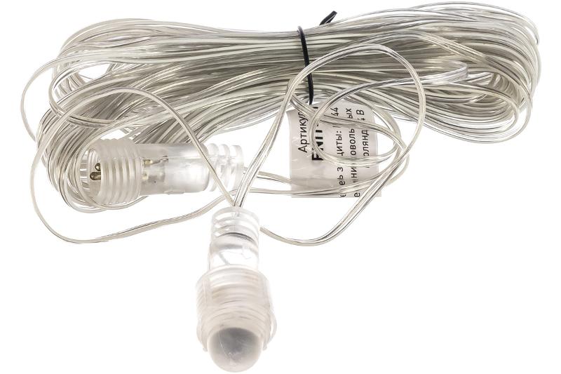 Удлинитель для подключения низковольтных гирлянд,  ENIT-10 , 24V, IP44, 10 м (250/3000) | Б0041912 | ЭРА — миниатюра 3