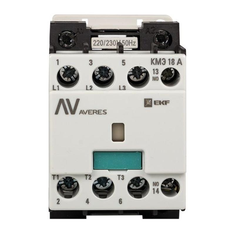 Контактор КМЭ 18А 1NO 400В АС EKF AVERES | ctr-s-18-10-400-av | EKF — миниатюра 13