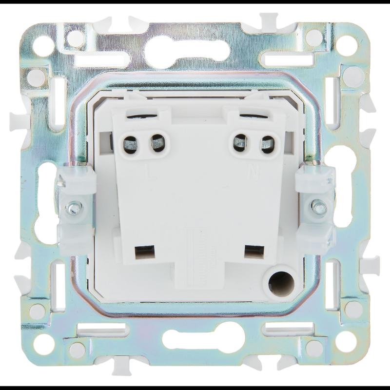 SKANDY Розетка без з/к/ш 10А SK-R02G графит | SK-R10-10-K53 | IEK — миниатюра 3