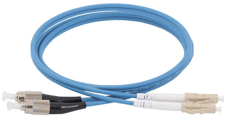 Оптический (патч-корд), MM, 50/125 (OM4), FC/UPC-LC/UPC,(Duplex),1м | FPC5004-FCU-LCU-C2L-1M | ITK — фото 1 | Sento