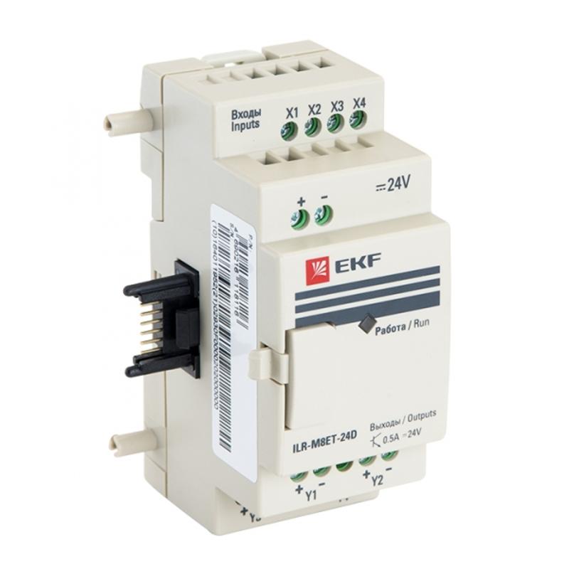 Модуль дискретного в/в т 4/4 24В PRO-Relay EKF PROxima | ILR-M8ET-24D | EKF — EKF