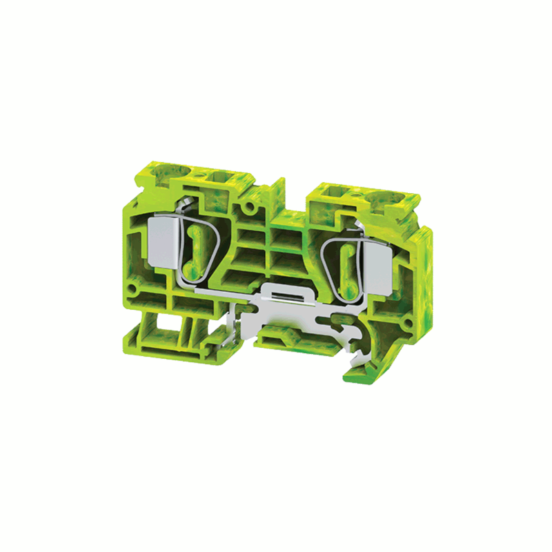 Клемма заземляющая пружинная OptiClip CSCG-16-PE-(1,5-16) | 289763 | КЭАЗ — КЭАЗ (Курский электроаппаратный завод)