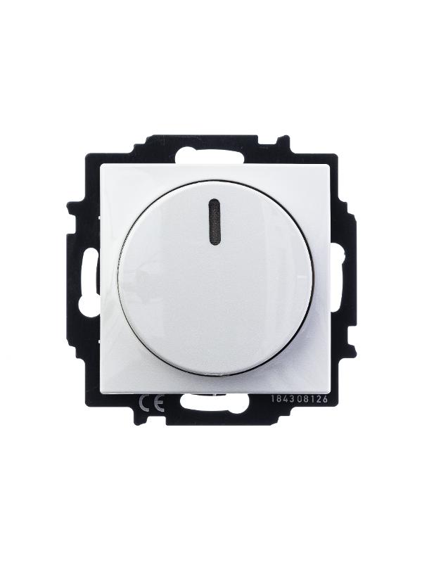 ABB Basic 55 Альп. белый Светорегулятор поворотно-нажимной 60-400 Вт для л/н | 6515-0-0842  | 2CKA006515A0842 | ABB — миниатюра 3