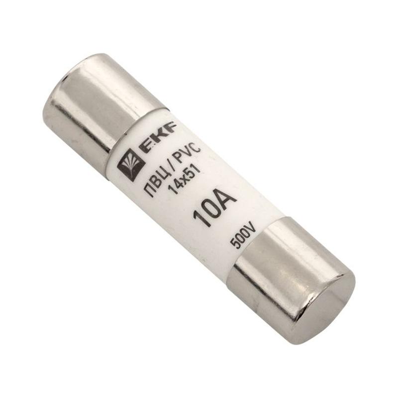 Плавкая вставка цилиндрическая ПВЦ (14х51) 10А | pvc-14x51-10 | EKF — EKF