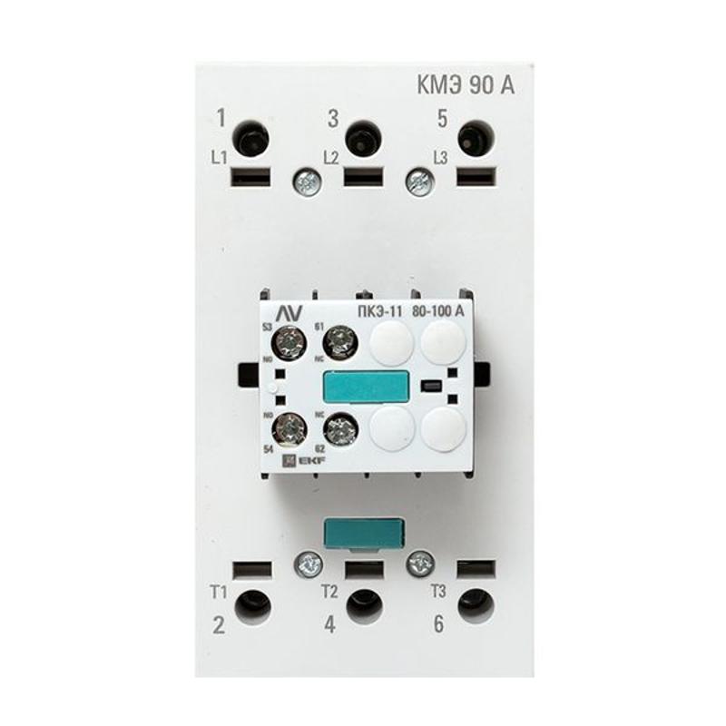 Комплект КМЭ 90А 230В АС с дополнительными контактами 1НО+1НЗ EKF AVERES | ctr-s-90-00-230-av-22 | EKF — миниатюра 3